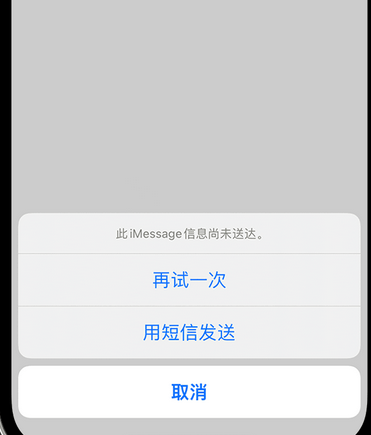 向阳apple维修iPhone上无法正常发送iMessage信息