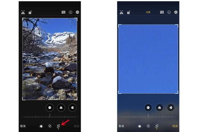 向阳苹果手机维修分享iPhone手机如何使用裁剪功能隐藏照片 