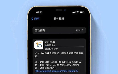 向阳苹果手机维修分享iOS 15.6续航怎么样 